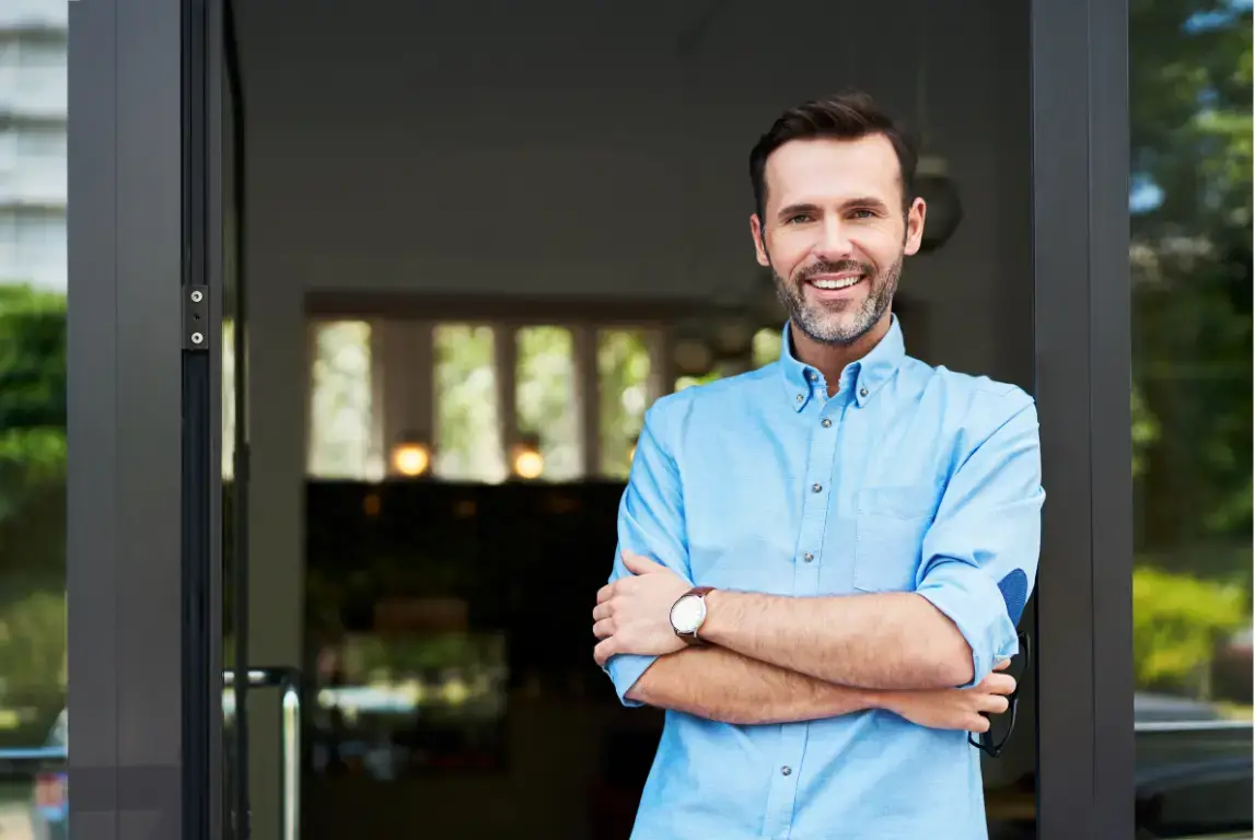 Happy Website Site Owner